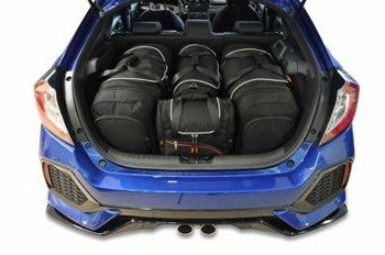 HONDA CIVIC HATCHBACK 2017-2021 KOFFERRAUMTASCHEN SET 4 STK