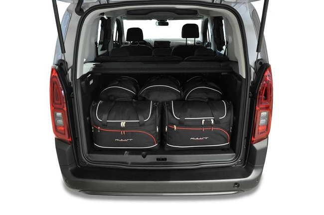 TOYOTA PROACE CITY VERSO 2019+ KOFFERRAUMTASCHEN SET 5 STK