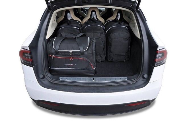TESLA MODEL X EV 2016+ CONJUNTO DE BOLSAS 7 PIE
