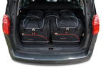 PEUGEOT 5008 2009-2016 KOFFERRAUMTASCHEN SET 5 STK