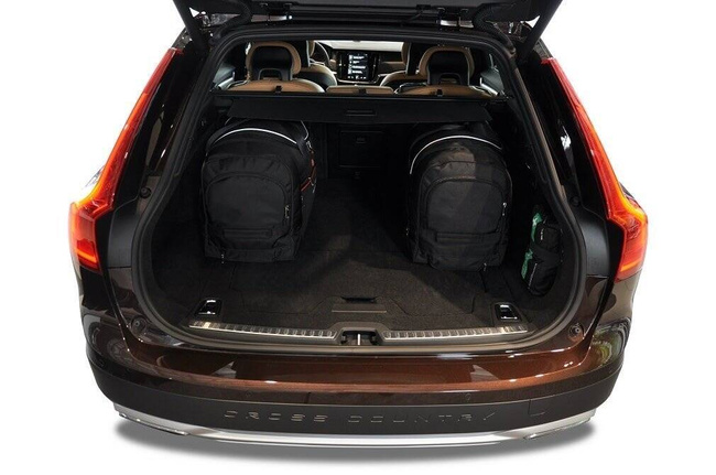 VOLVO V90 PHEV 2018+ KOFFERRAUMTASCHEN SET 5 STK