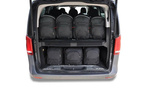 MERCEDES-BENZ V EXTRA LONG 2014+ KOFFERRAUMTASCHEN SET 7 STK