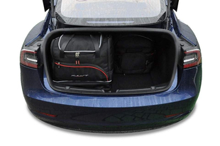 TESLA MODEL 3 EV 2017-2023 KOFFERRAUMTASCHEN SET 5 STK