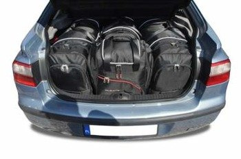 Borse da bagagliaio RENAULT LAGUNA HATCHBACK 2001-2007 4 pezzi KJUST