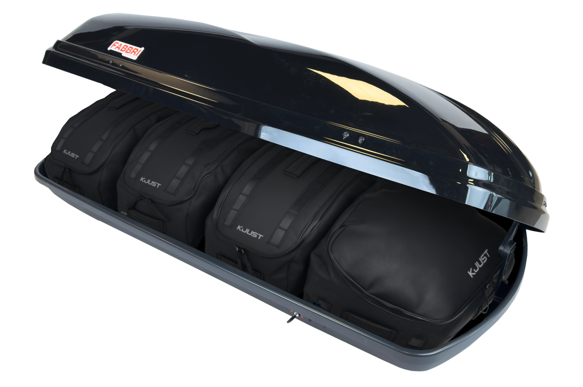 Set de 4 sacs KJUST PRO pour coffre de toit FABBRI CAR BOX 430