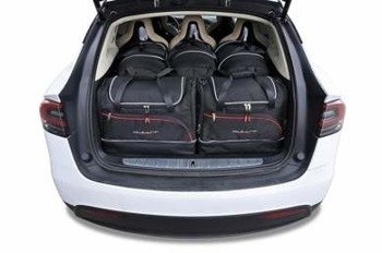 TESLA MODEL X EV 2016+ KOFFERRAUMTASCHEN SET 7 STK
