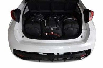 HONDA CIVIC HATCHBACK 2012-2017 KOFFERRAUMTASCHEN SET 4 STK