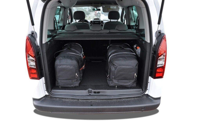 PEUGEOT PARTNER 2008-2019 KOFFERRAUMTASCHEN SET 4 STK
