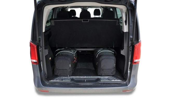 MERCEDES-BENZ V EXTRA LONG 2014+ CAR BAGS SET 7 PCS