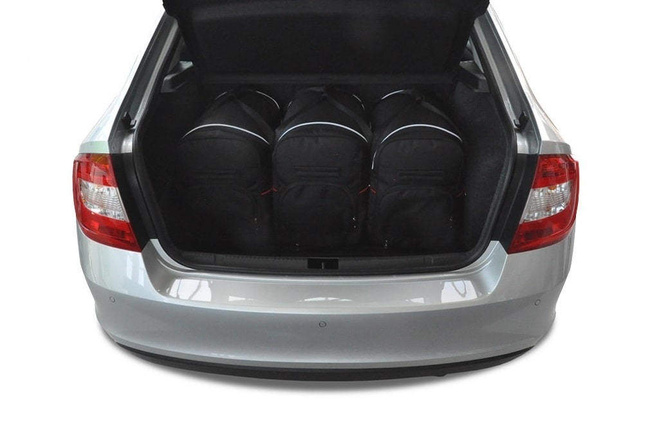SKODA RAPID LIFTBACK 2012-2019 CAR BAGS SET 5 PCS