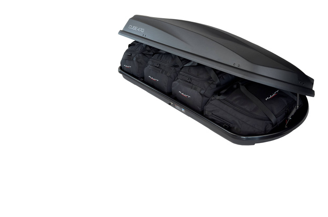 KJUST TASCHEN SET 4 STK FÜR DACHBOX LEVUP CUBE 470