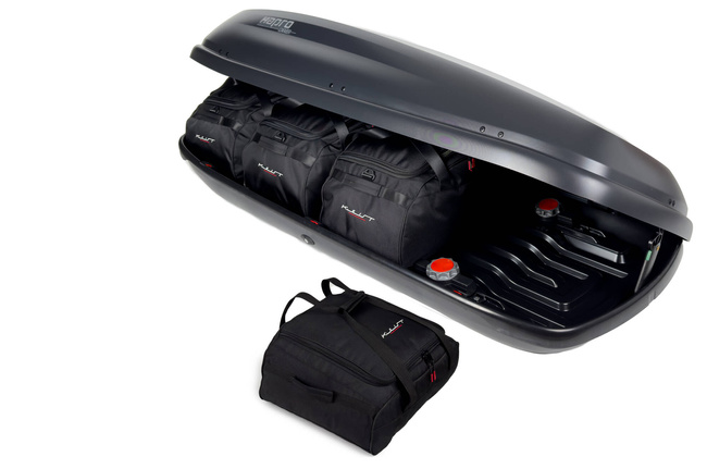 Set de 4 sacs KJUST pour coffre de toit HAPRO CARVER 430
