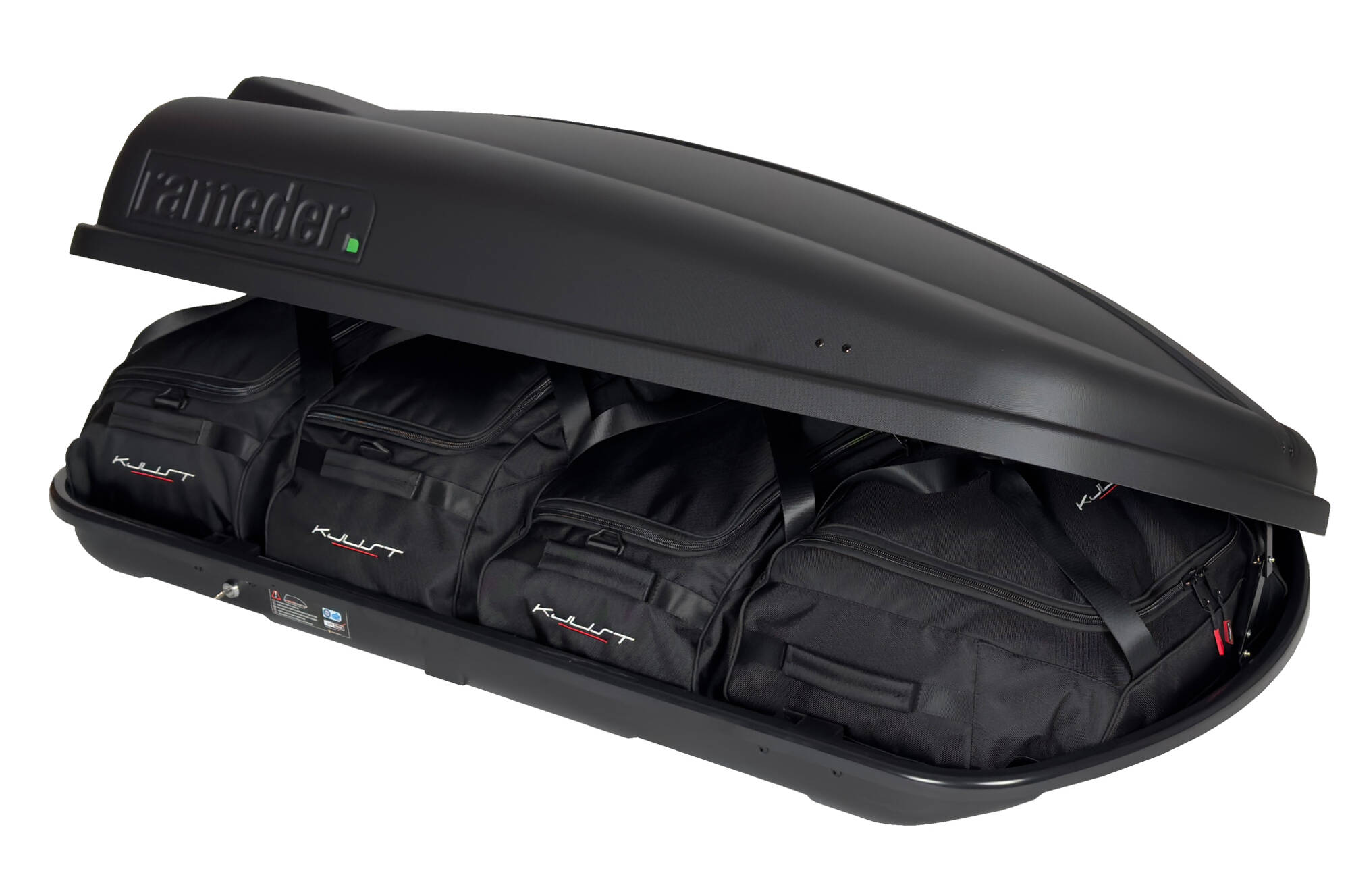 KJUST TASCHEN SET 4 STK FÜR DACHBOX  TOPBOX 420