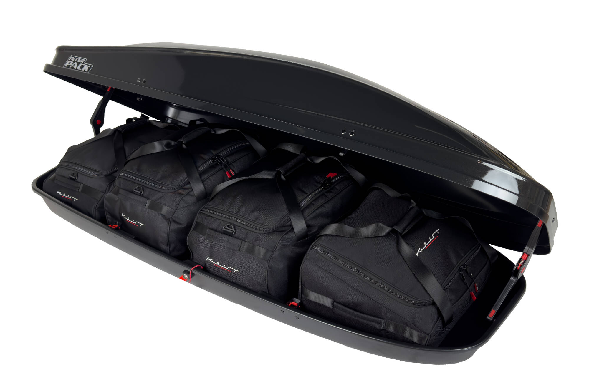 Set de 4 sacs KJUST pour coffre de toit INTERPACK STELLA 480/481