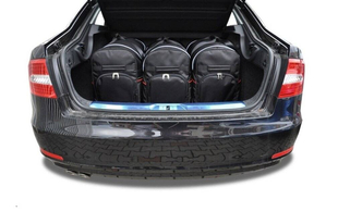 Borse per bagagliaio SKODA SUPERB LIMOUSINE 2008-2015 5 pezzi KJUST
