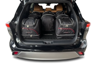 TOYOTA HIGHLANDER HEV 2020+ TASKESÆT TIL BAGAGERUM 6 STK