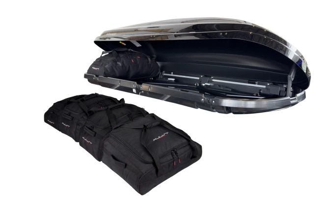 KJUST TASCHEN SET 5 STK FÜR DACHBOX VOLKSWAGEN KOMFORT 000071200AE 460L