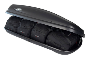 KJUST PRO BAGS SET 4 PCS FOR ROOF BOX INTERPACK TRAXER 5.6