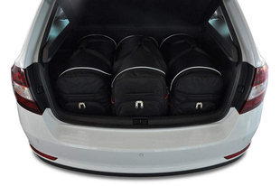 SKODA RAPID SPACEBACK 2012-2018 KOFFERRAUMTASCHEN SET 3 STK