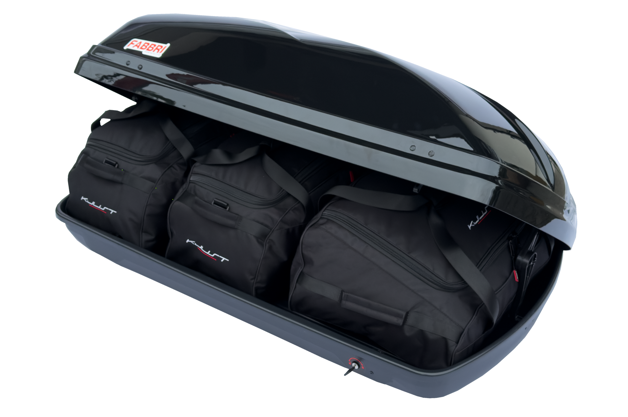 KJUST BAGS SET 3 PCS FOR ROOF FABBRI CAR BOX 340