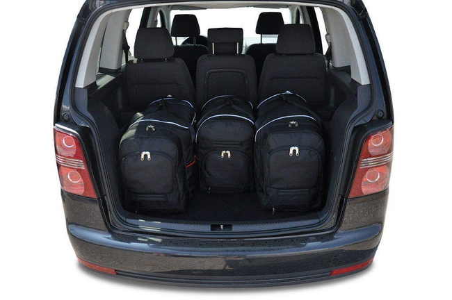 VW TOURAN 2003-2015 KOFFERRAUMTASCHEN SET 4 STK