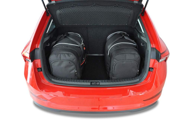 Borse per bagagliaio SKODA SCALA 2019+ 4 pezzi KJUST