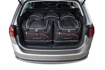 VW GOLF VARIANT 2013-2020 KOFFERRAUMTASCHEN SET 5 STK