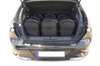 Borse da bagagliaio PEUGEOT 308 HATCHBACK 2021+ 3 pezzi KJUST
