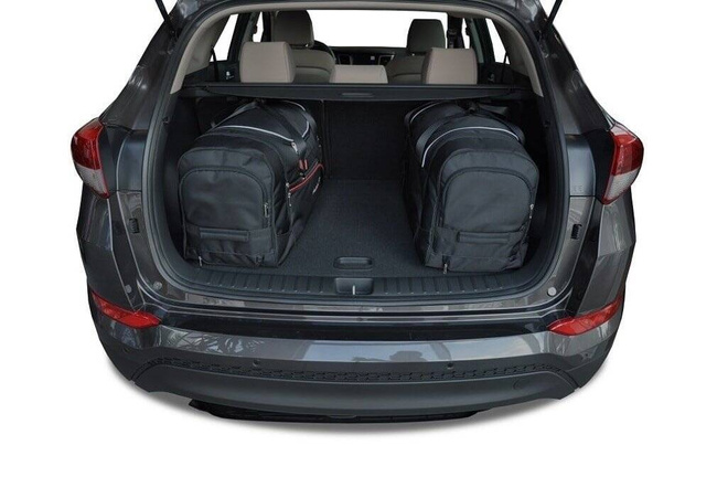 HYUNDAI TUCSON 2015-2020 KOFFERRAUMTASCHEN SET 4 STK