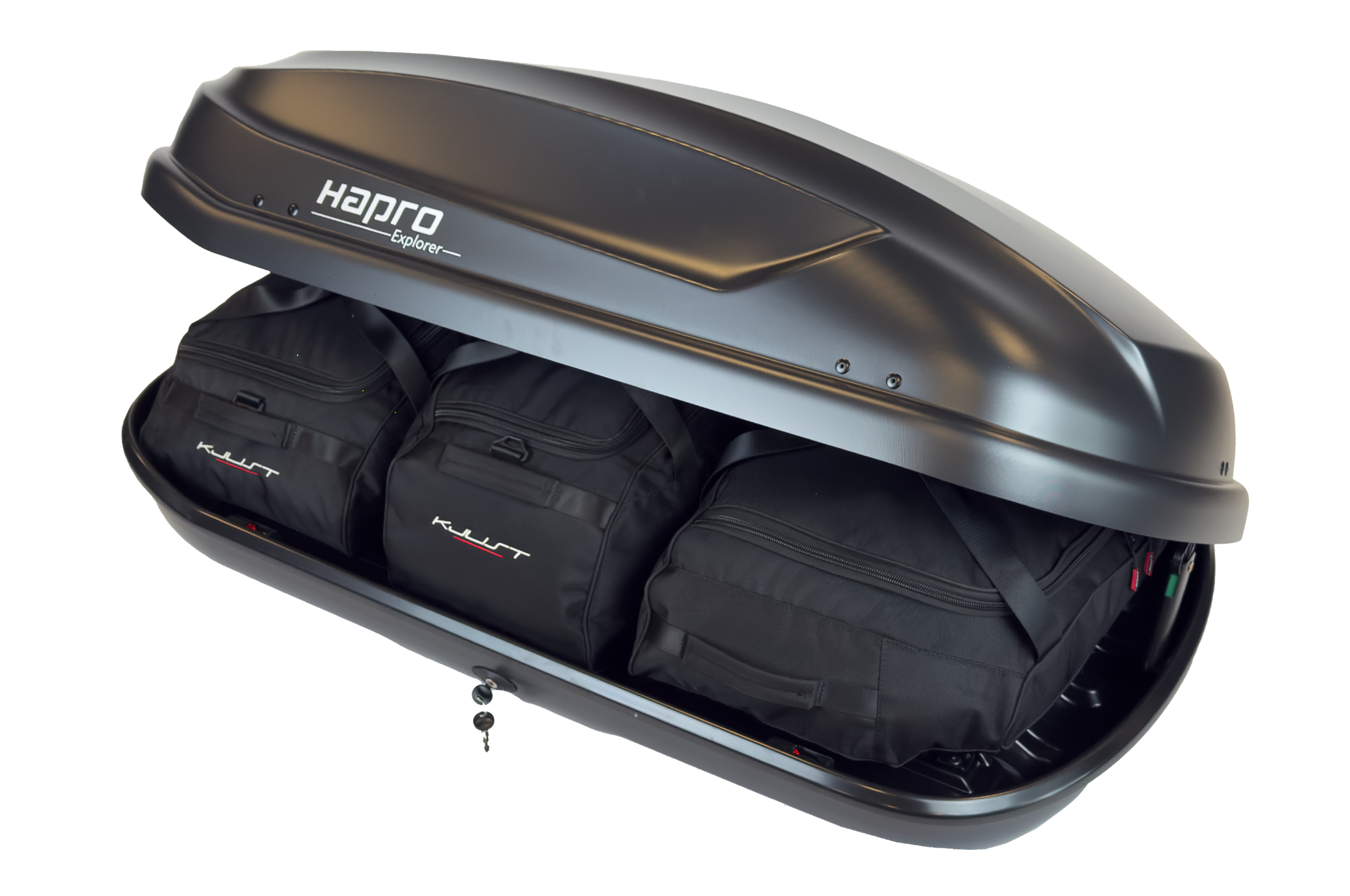 KJUST TASCHEN SET 3 STK FÜR DACHBOX HAPRO EXPLORER 100